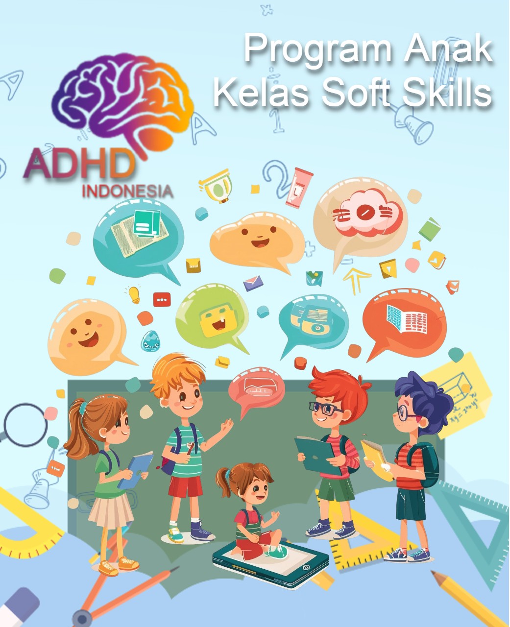 Program ADHD Indonesia Kabupaten Way Kanan Kelas Soft Skills Anak ADHD