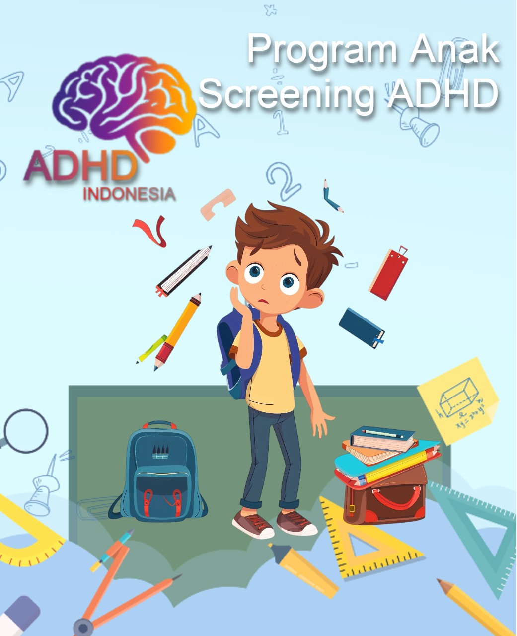 Program ADHD Indonesia Kabupaten Way Kanan Screening ADHD Non-Diagnostik